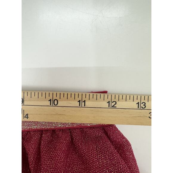NWTS Girls Gap Kids Pink Shimmer Layered Skirt Size XL 12 - Picture 10 of 12
